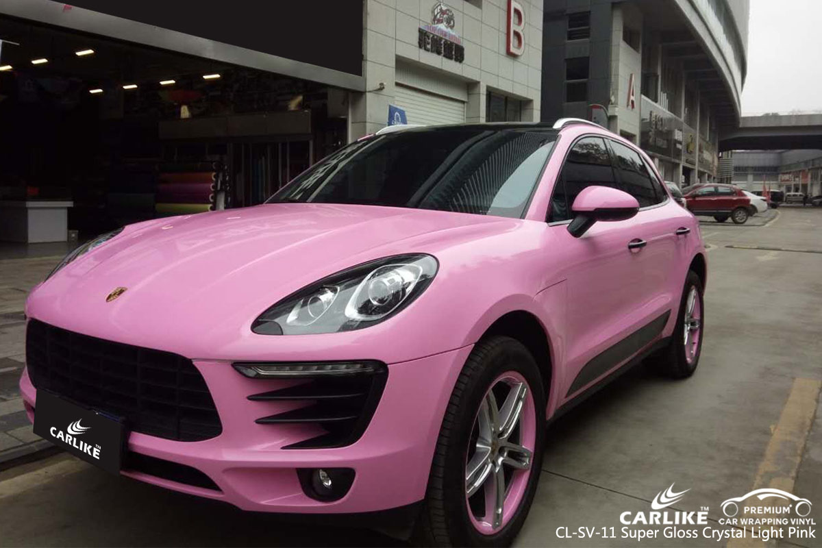 Für Porsche Schlüsselcover Glanz Pink